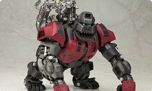 寿屋 HMM《洛伊德ZOIDS》EZ-015 格斗金刚 黑配色版本