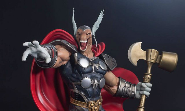 XM Studios® 马面雷神【贝塔·雷·比尔】Beta Ray Bill 1/4  全身雕像作品