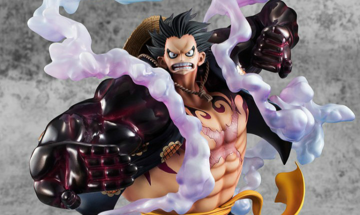Megahouse P.O.P《海贼王》“SA-MAXIMUM”路飞4档 弹跳人