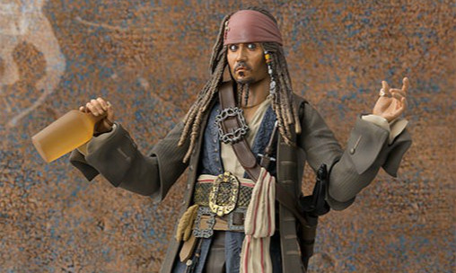 万代 S.H.Figuarts 《加勒比海盗5:死无对证》杰克·斯帕罗 船长