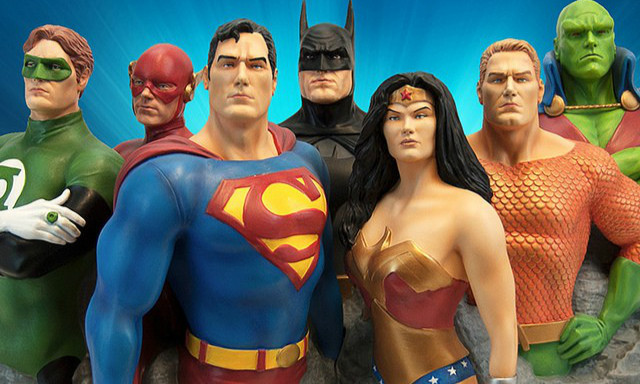 《正义联盟创始7人》雕像 The Justice League - Original 7 Fine Art Sculpture