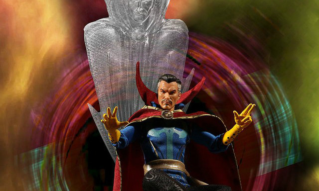 MEZCO – ONE:12 COLLECTIVE 系列【奇异博士】MARVEL Dr. Strange 1/12 人偶作品