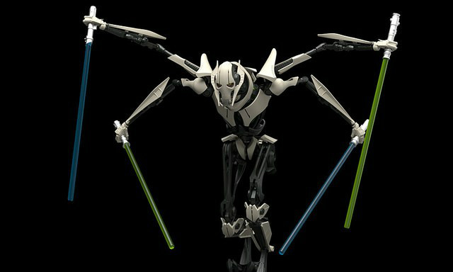 万代 《星球大战》组装模型系列 葛里维斯将军 GENERAL GRIEVOUS™