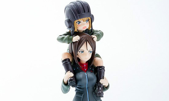 PLAMAX MF-16 minimum factory 《少女与战车》卡秋莎&诺娜 1/20 组装模型
