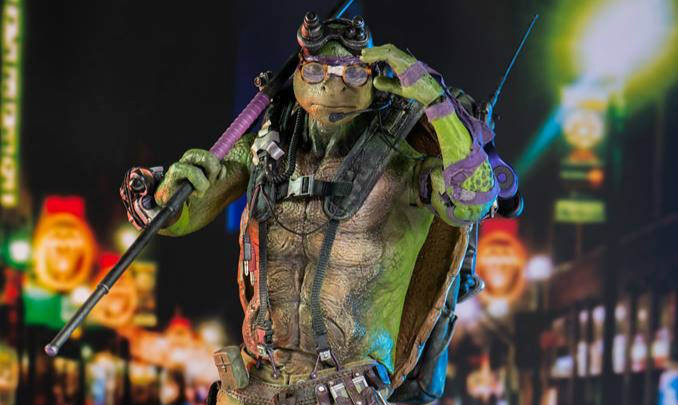 threezero《忍者神龟:破影而出》多纳太罗 1/6 比例人偶