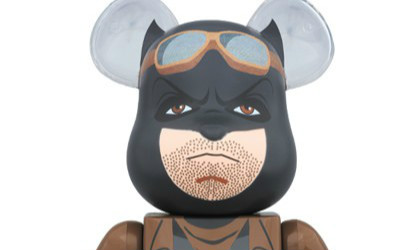 MEDICOM TOY BE@RBRICK 系列《蝙蝠侠大战超人:正义黎明》噩梦蝙蝠侠、神奇女侠