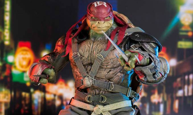 threezero《 忍者神龟:破影而出》拉斐尔 1/6 比例人偶作品