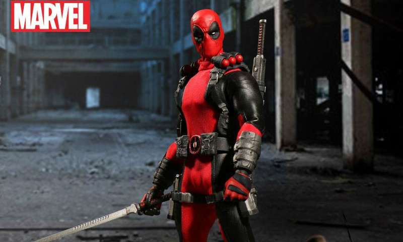 MEZCO ONE:12 COLLECTIVE 系列【恶棍英雄:死侍】1/12 比例人偶作品