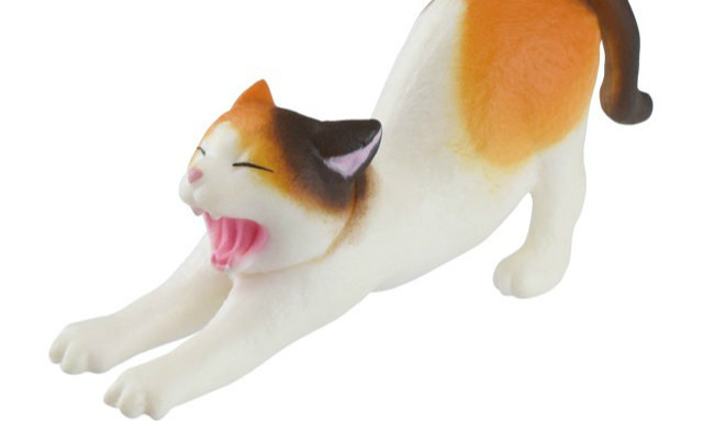 EPOCH「打哈欠的猫」扭蛋