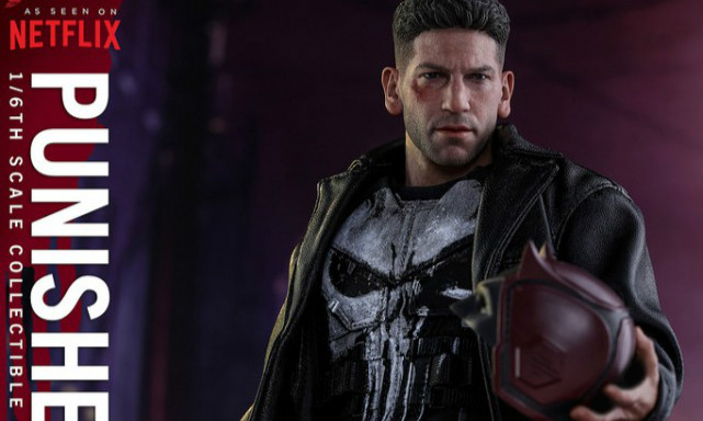 Hot Toys 《夜魔侠》惩罚者 弗兰克.卡斯特 1/6 比例人偶作品