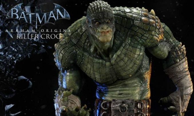 Prime 1 Studio《蝙蝠侠:阿卡姆起源》杀手鳄 Killer Croc 1/3 全身雕像作品