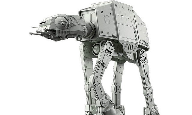 万代 《星球大战》组装模型系列 AT-AT