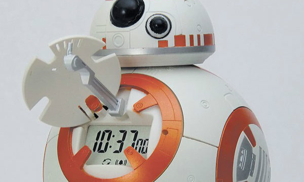 RHYTHM 时计工业《星球大战:原力觉醒》BB-8 行动闹钟