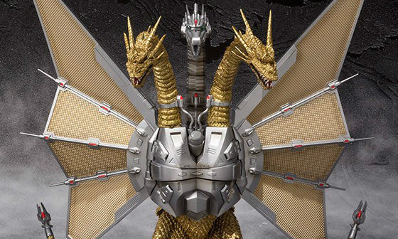 【抽选贩售】万代 S.H.MonsterArts 机械帝王基多拉