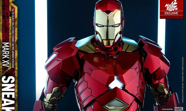 Hot Toys 《钢铁侠3》 1/6 钢铁侠马克15“诡秘” (经典配色版)