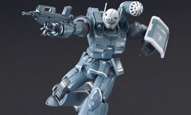 HG《机动战士高达 THE ORIGIN》钢加农 最初期型(铁骑兵中队机)