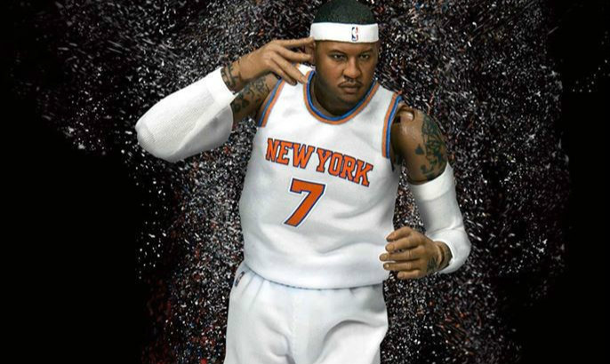 ENTERBAY – NBA 系列【卡梅隆.安东尼】Carmelo Anthony 1/9 人偶作品