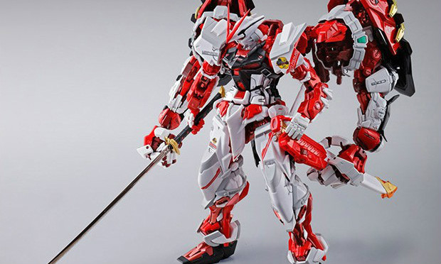 METAL BUILD 异端高达红色机 强力型装备&150菊一文字 扩充套件