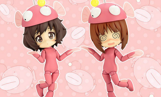 寿屋《少女与战车》Cu-poche 鮟鱇鱼舞组合 (西住美穗&秋山优花里)
