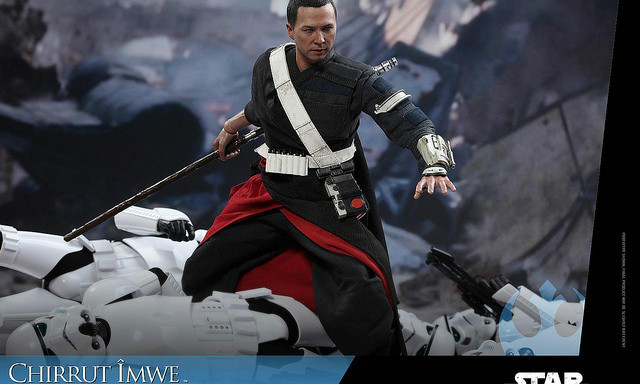 Hot Toys《星球大战外传:侠盗一号》Chirrut Îmwe 甄子丹 1/6 人偶作品