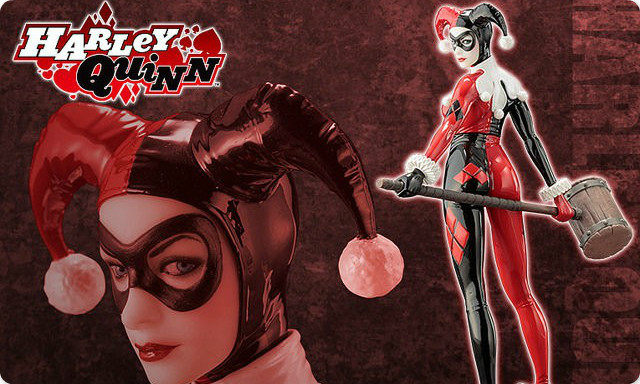 寿屋 ARTFX+ 疯狂恋人系列【小丑女哈莉.奎茵】Harley Quinn 1/10 全身雕像作品