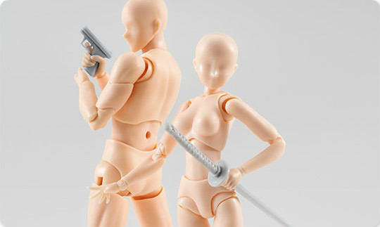 万代 S.H.Figuarts 肤色素体DX版 (Pale orange Color Ver.)