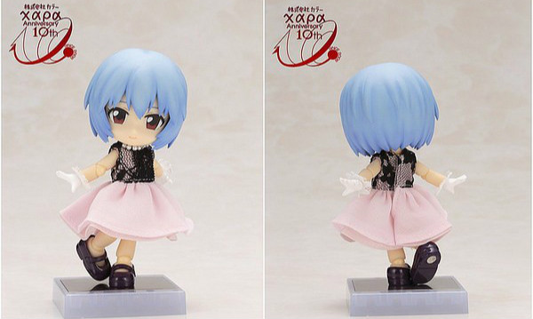 Khara十周年纪念 Cu-poche 《福音战士新剧场版》 绫波零/明日香 礼服Ver.