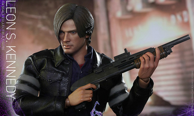 Hot Toys《生化危机6》里昂 Leon S. Kennedy 1/6 人偶作品