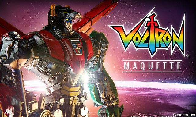 Sideshow Collectibles【五狮合体战神金刚】Voltron Maquette 全身雕像