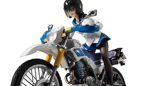 万代 S.H.Figuarts 《爆音少女！！》天野恩纱（制服版）＆SEROW225W