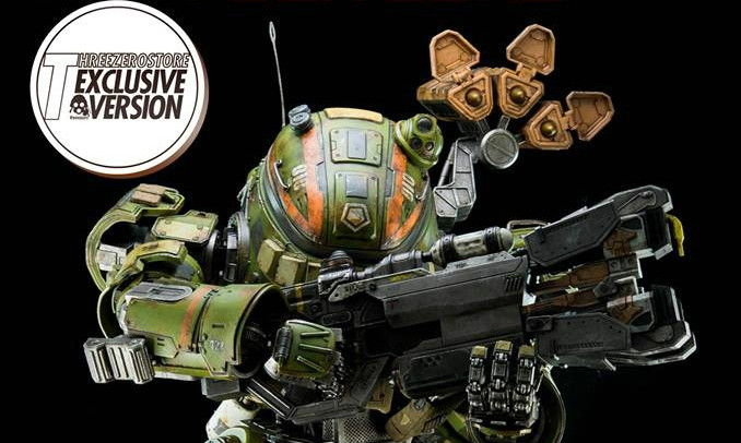threezero《泰坦陨落》1/12 M-COR Ogre(threezerostore Exclusive Ver.)