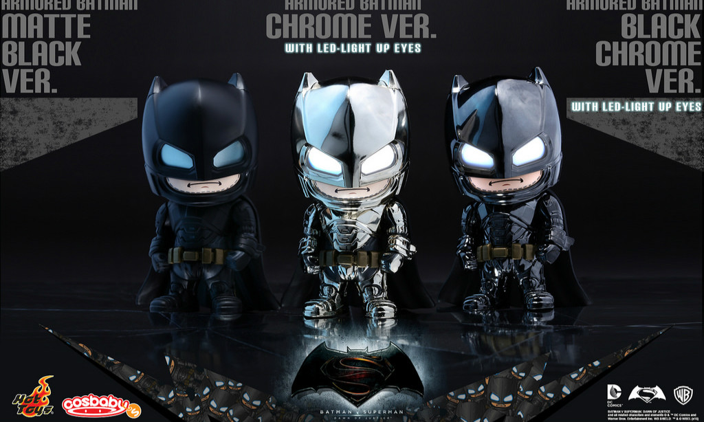 Hot Toys 重装蝙蝠侠 特别上色版 Armored Batman Cosbaby