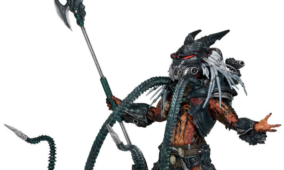 NECA 铁血战士【部落领袖:豪华组合包】Deluxe Predator Clan Leader 7 吋人偶