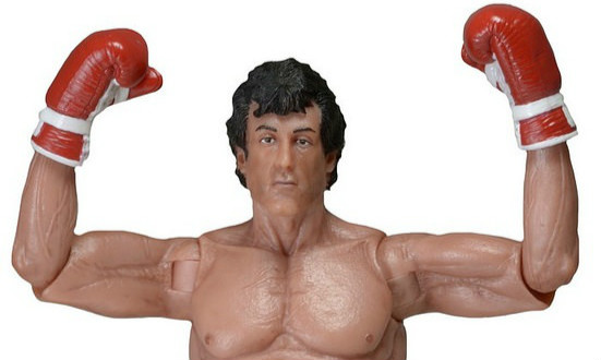 NECA 洛奇系列【40 周年纪念:洛奇3】第一弹 Rocky III 7 吋人偶作品