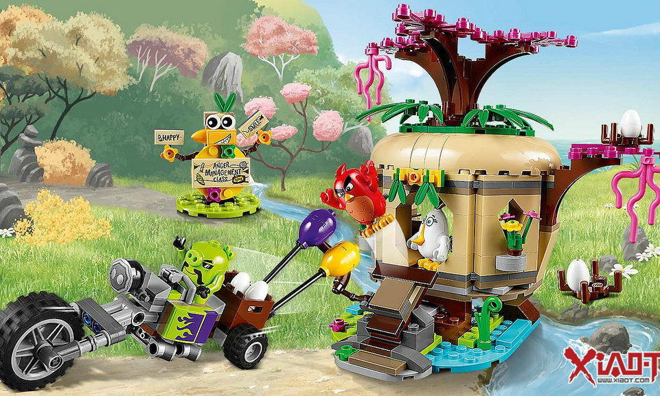 LEGO® 75821~75826《愤怒的小鸟大电影》The Angry Birds Movie