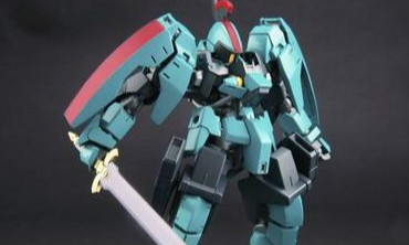 万代 HG《机动战士高达 铁血的奥尔芬斯》Graze Ritter(Carta机)