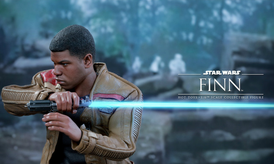Hot Toys 《星球大战:原力觉醒》芬恩 Finn 1/6 人偶作品