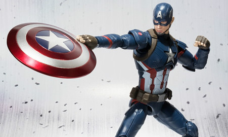 S.H.Figuarts《美国队长3:内战》美国队长 Captain America