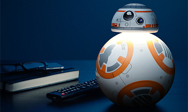 ThinkGeek【星球大战:高智能桌灯】可三段式调节 BB-8 Desktop Lamp