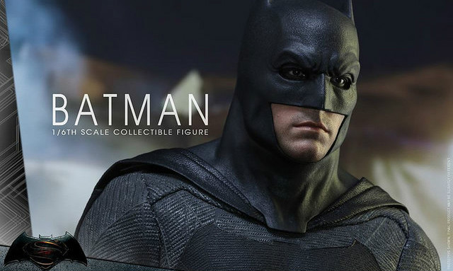 Hot Toys《蝙蝠侠对超人:正义曙光》蝙蝠侠 Batman 1/6 人偶作品