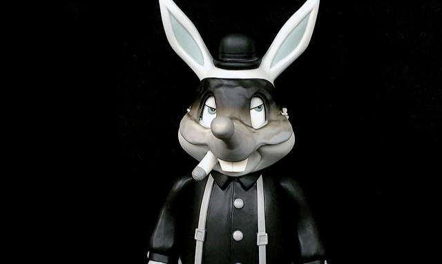 Frank Kozik × BlackBook Toy【A Clockwork Carrot:Lil Alex】灰阶版本