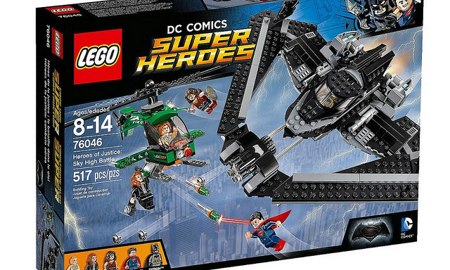 LEGO® 76046【正义英雄:高空之战】Heroes of Justice: Sky High Battle