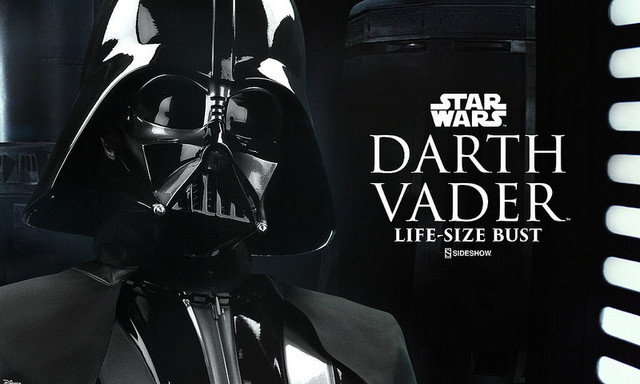 Sideshow Collectibles【黑武士 达斯.维达】Darth Vader 1:1 半身胸像
