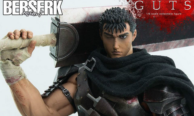 threezero 烙印勇士【黑衣剑士:凯兹】Berserk Guts 1/6 人偶作品