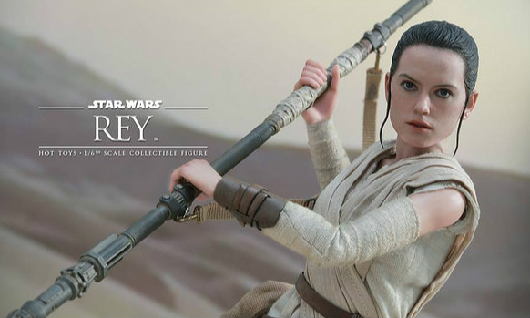 Hot Toys 星球大战七部曲:原力觉醒【Rey】1/6 人偶作品