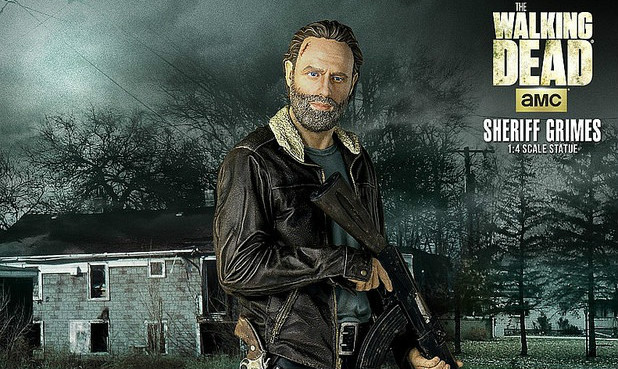 Gentle Giant 行尸走肉【瑞克.格莱姆斯】Sheriff Rick Grimes 1/4 全身雕像