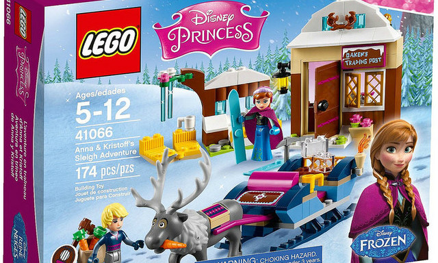 LEGO® 【冰雪奇缘:安娜和阿克的雪橇冒险】