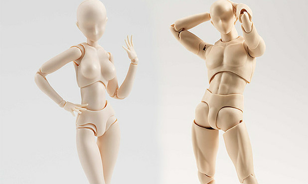 S.H. Figuarts 男女肤色素体