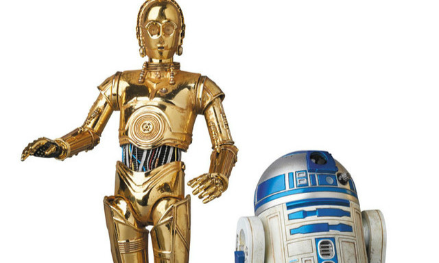 MAFEX《星球大战》 C-3PO &R2-D2