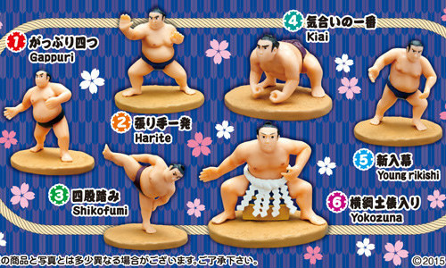RE-MENT【相扑摔角手】SumoWrestlers 食玩